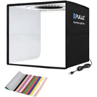 Puluz Boîte à Lumière Photographique Pu5025b Led 25 Cm