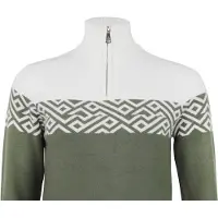 Mountain Peak Pull col roulé 1/2 zip femme Akar