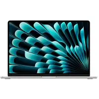 Apple MacBook Air 15" 256 Go SSD 16 Go RAM Puce M3 CPU 8 cœurs GPU 10 cœurs Argent 2024 Reconditionné