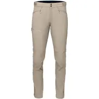 Norrøna - Pantalon softshell résistant au vent et à l'eau pour alpinisme - Falketind Flex1 Pants M Winter Twig pour Homme en Nylon - Taille M - Beige
