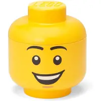 LEGO Tête de rangement (Small) - Happy Boy