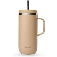 Qwetch Gobelet en inox isotherme avec anse