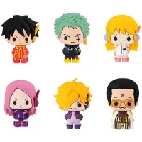 Megahouse One Piece Egghead Ver Chokorin Mascot Series Trading Figure 5 Cm 6 Units Multicolore