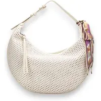 Hispanitas pour femme. BV264540 Sac à main beige Sac à main (OSFA), Blanc, Casuel, Polyuréthane