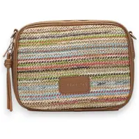 Hispanitas pour femme. BV264720 Sacs à main multicolores (OSFA), Marron, Casuel, Polyuréthane