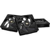 Asus Proart Pf120 Pwm Black 3in1 Computer Case 12cm Fan 3 Units Argenté
