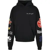 Mister tee Sweat-shirt 'Homage' jaune / rouge / noir / blanc