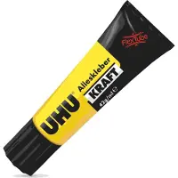 UHU Colle forte universelle FLEX + CLEAN, transparent, 42 g,