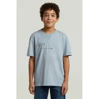 G-Star T-shirt Garçon Nifous - Bleu clair - Garçon