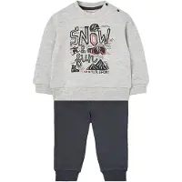 Boboli Fleece Tracksuit Gris 3 Years Garçon