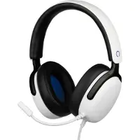 Konix Casque gaming circum-aural filaire Nexus pour PS5 - Haut-parleurs 40 mm - Microphone flexible - Connexion Jack 3.5 mm - Câble 1,5 m - Blanc