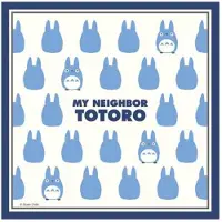 Marushin Mein Nachbar Totoro Taschentuch Totoro Silhouette Blue 43 x 43 cm
