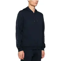 Emporio Armani Basic Terry Full Zip Sweatshirt Bleu S Homme