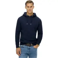 Superdry Vintage Logo Embroidered Hoodie Bleu M Homme