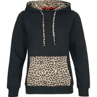 Pussy deluxe Sweat-shirt à capuche Rockabilly de - Sweet Leopard - Sweat Imprimé - S - XXL - pour Femme - multicolore - Taille M