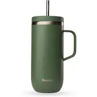 Qwetch Gobelet en inox isotherme avec anse