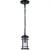 FEISS Suspension d'extérieur noire E27 60 W Lighthouse Feiss