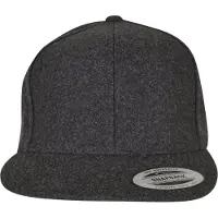 Flexfit Casquette 'Melton Wool' noir
