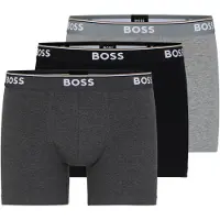 BOSS Power Boxers 3 Units Noir S Homme