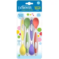 Dr. Browns Set de cuillères souples, 4 pièces, Dr Browns