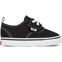 Vans Baskets basses enfant Authentic Elastic V BLACK garcons - Noir - 22