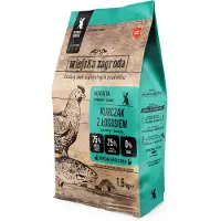 Wiejska zagroda Poulet au saumon pour chatons 2 x 1,6 kg