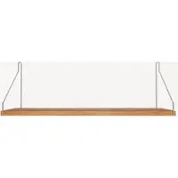 Frama Single Shelf Natural Oak | Stainless Steel | 20cm x 60cm