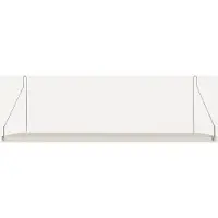 Frama Single Shelf Warm White Steel | 20cm x 60cm