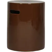 Vincent Sheppard Arvin Ottoman Maroon