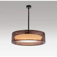 Marset Ringo Ceiling Lamp with Fixed Stem Rosé | Ø 90 cm