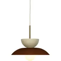 Vincent Sheppard Arvin Suspension Mushroom|Maroon ceramic