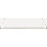 Frama Single Shelf Warm White Steel | 20cm x 80cm