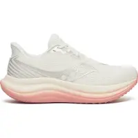 Saucony Chaussures de course pour femmes Triumph 23 WS, couleur ivoire/mauve, taille 40,5