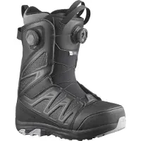 Salomon Snowboard - Boots de snowboard - Ivy BOA SJ BOA Black/Lilac Gray - Taille 36,5 - Noir