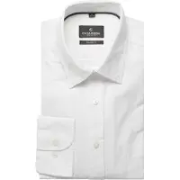 Casa Moda Comfort Fit Chemise en lin blanc, Unicolore