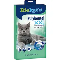 Biokats Sacs en plastique XXL pour le bac à litière