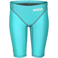 Arena Maillot de bain de sport 'POWERSKIN ST NEXT JAMMER JR' turquoise / blanc