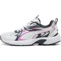 Puma Baskets basses 'Milenio' prune / noir / blanc