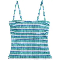Next Haut de tankini bleu / aqua / blanc