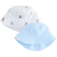 Next Chapeau bleu clair / chocolat / blanc