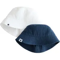 Next Chapeau bleu marine / blanc