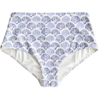 Next Bas de bikini crème / bleu / bleu foncé