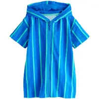 Next Peignoir bleu / vert clair