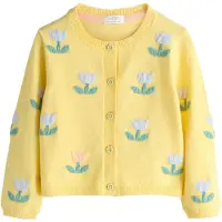 Next Cardigan bleu clair / jaune / émeraude / rose