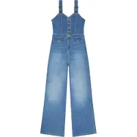 Lee 112376714 Slim Fit Sleeveless Jumpsuit Bleu M Femme
