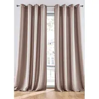Bonprix Lot de 2 rideaux en microfibre