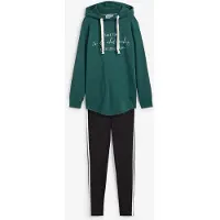 Bonprix Ensemble de jogging avec sweat long et legging (2 pces)
