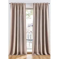 Bonprix Lot de 2 rideaux faciles d’entretien