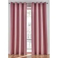 Bonprix Lot de 2 rideaux en microfibre