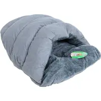 Boon Sac de couchage gris pour chat et petit chien
